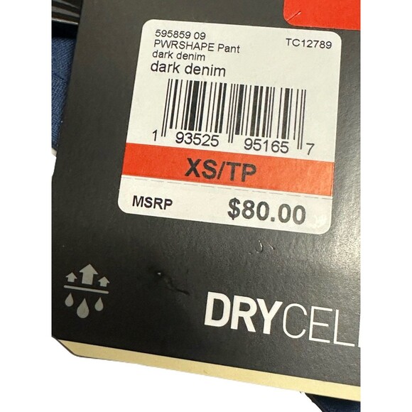 NEW Puma Womens Size XS Blue Pull On PWRSHAPE Golf Pants Ankle Length $80 UPF50+ - Picture 8 of 10